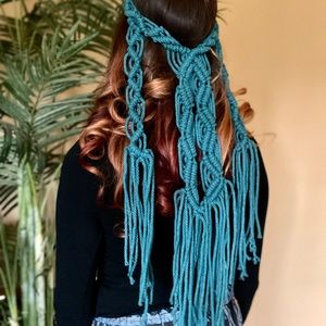 Handmade Macramé Hair Accessory